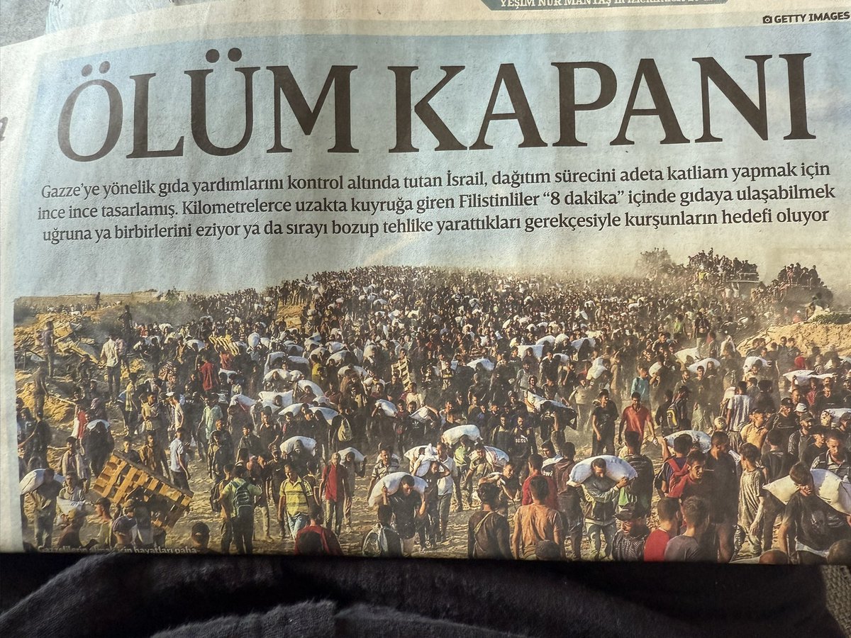 “Firavun’un İsrailoğulları’na yaptığı zulmü hatırlayın: çocuklar katledildi, halk köleleştirildi, mazlumlar iniltiler içinde Rabb’e sığındı. Ve Allah, onların duasını işitti, Firavun’u ordusuyla birlikte denizde boğdu. Bugün, tarih tekerrür ediyor: İsrail, aynı acıyı