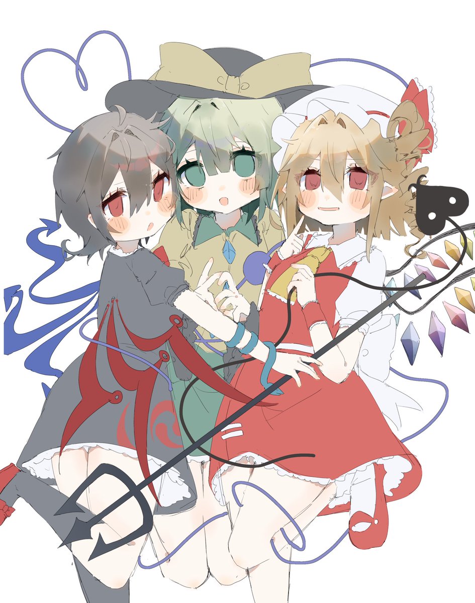 ORINANCHU's tweet image. EX3人娘 #東方Project