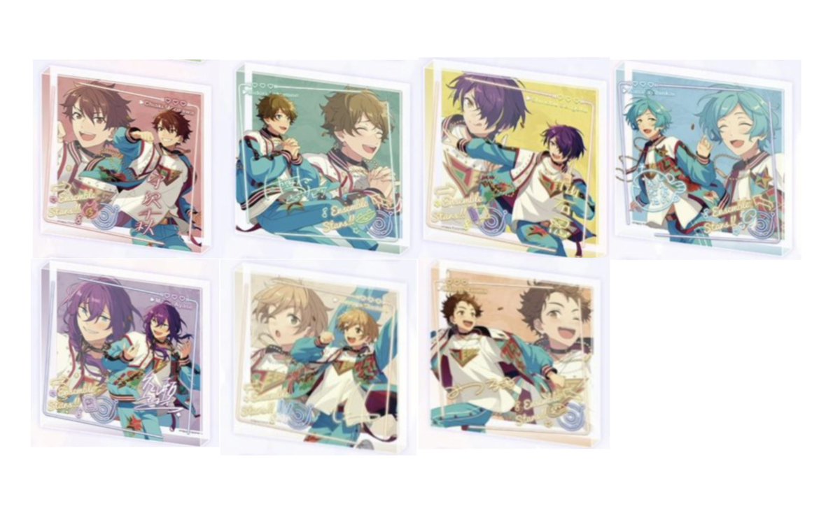 popnyan_ike's tweet image. #ポップニャン_店頭在庫
#ポップニャン_偶像梦幻祭
🌟店頭在庫更新(7/25)🌟
【偶像梦幻祭 中国】
・7周年アクリルブロック
価格:2,750円/点
当商品は&lt;2階&gt;にて販売中です❣️
在庫は画像をご覧下さい!
ご来店お待ちしております💫💫