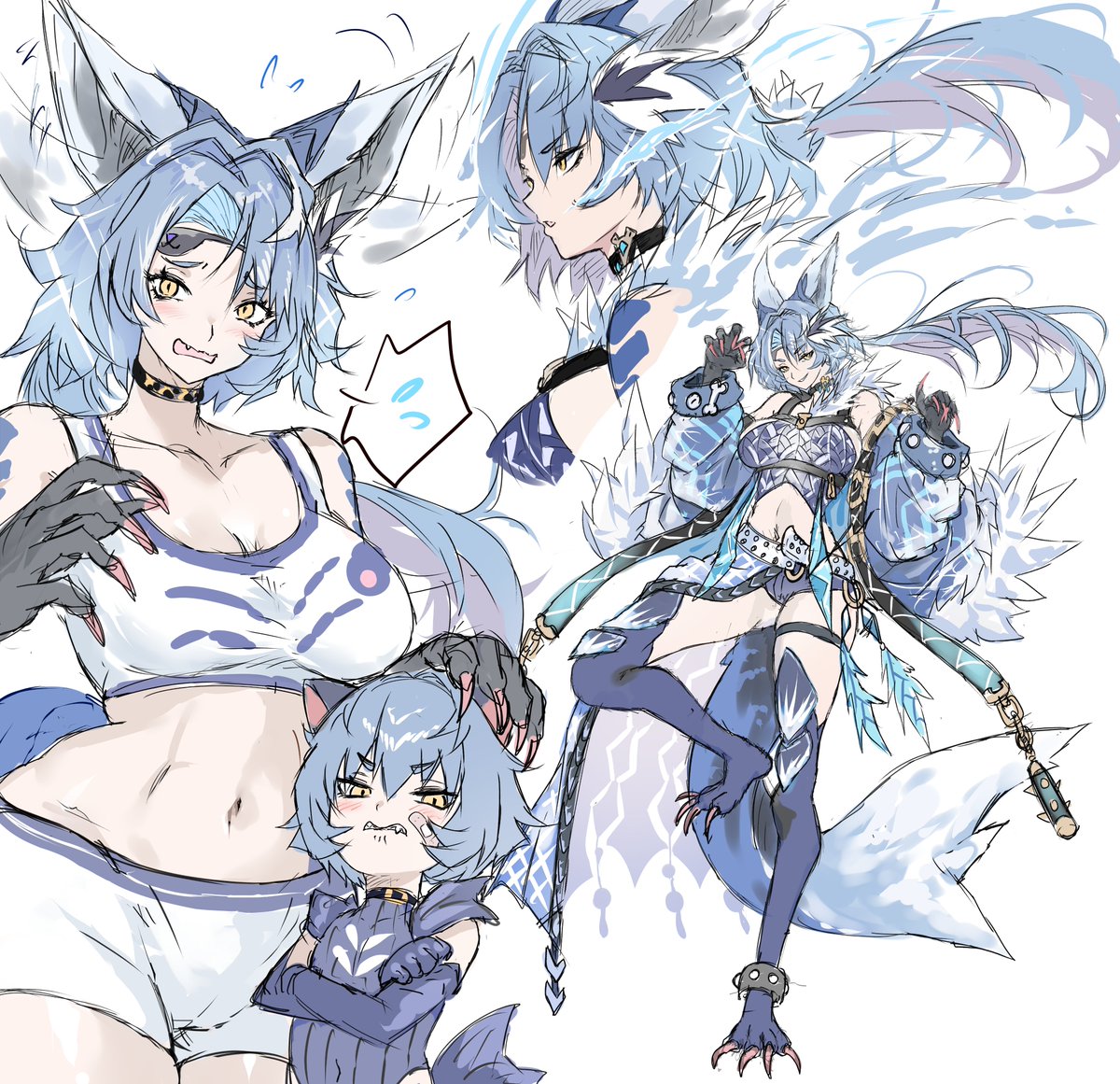 umituki's tweet image. Lunagaron　ルナガロン
←想像の余地