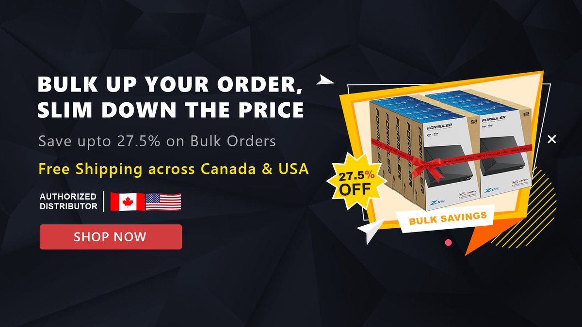 Formulerdotcom's tweet image. Upgrade your savings game with these amazing offers
Shop Now: formuler.com
#Canada #Formuler #IPTV #SetTopBox #android #OTT #Offer #Saveings