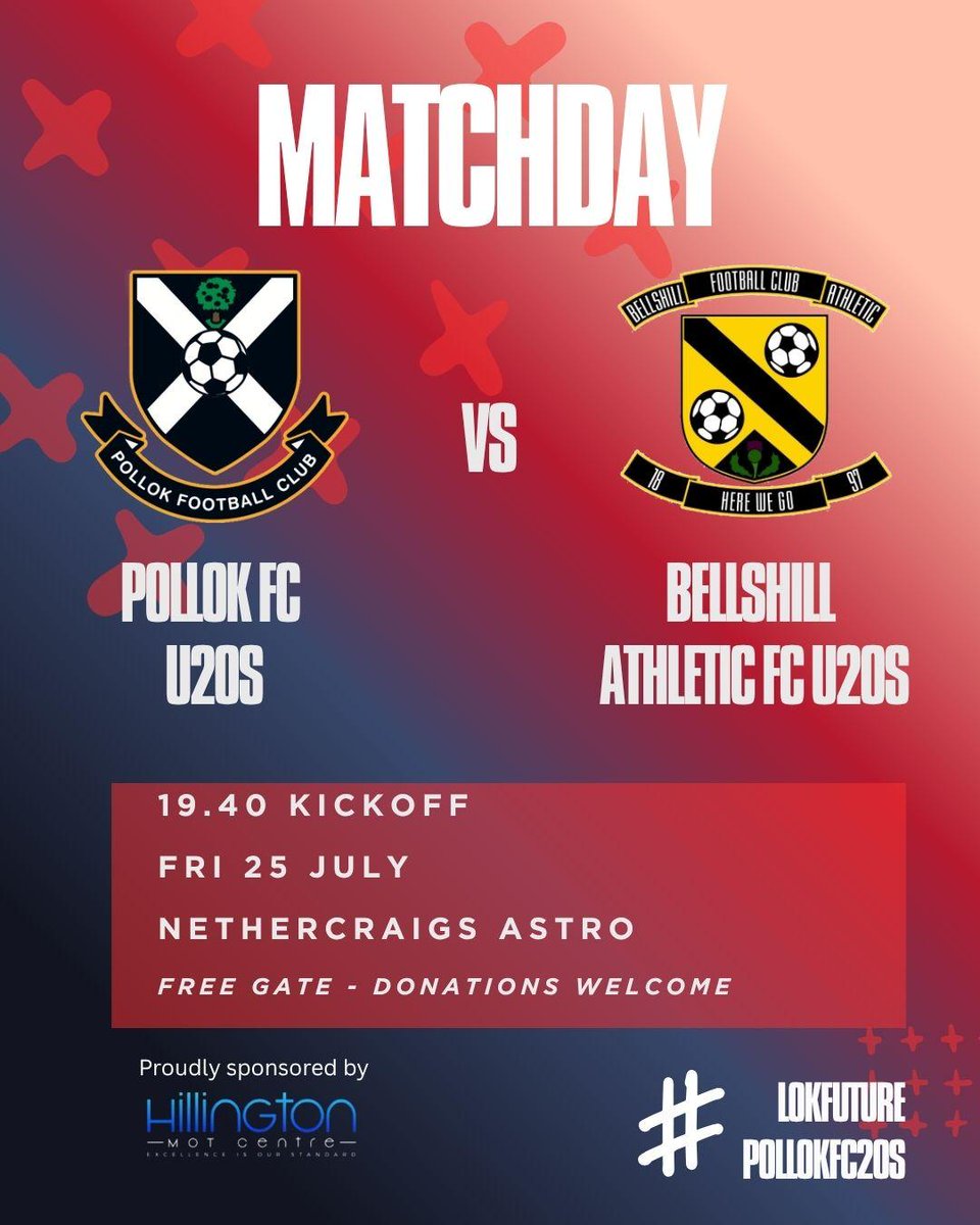 pollok2006's tweet image. Get along and support LOK FUTURE
@pollokfc @PollokUtdS_A
🏴🏳🏴🏳🏴🏳⚽️⚽️⚽️⚽️
