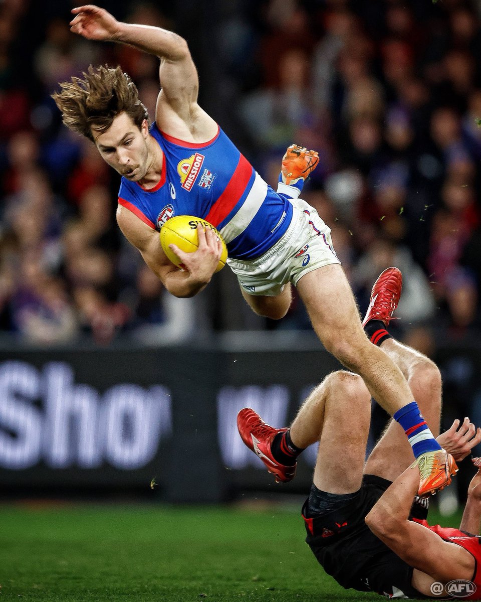 MichaelCWillson's tweet image. Rhylee West is tripped during #AFLDonsDogs 🦵🏼