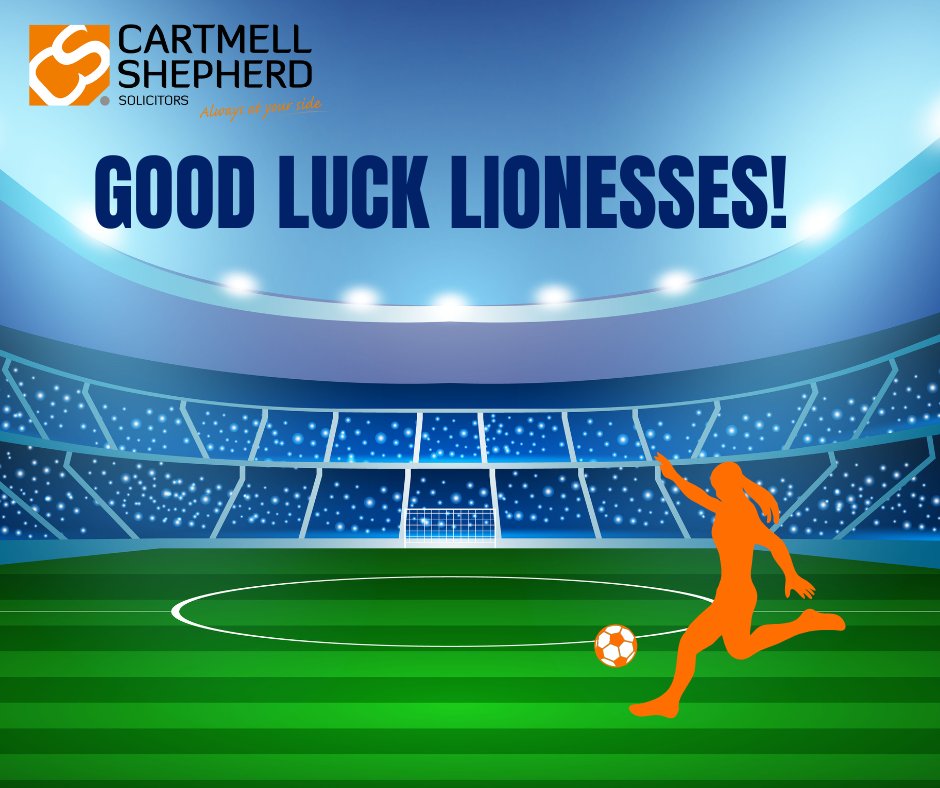 Good luck to the Lionesses! ⚽

This Sunday, England face Spain in the UEFA Women’s Euro 2025 Final...

The nation is behind you, time to make history and bring it home!

#Lionesses #WEURO2025 #FinalsWeekend