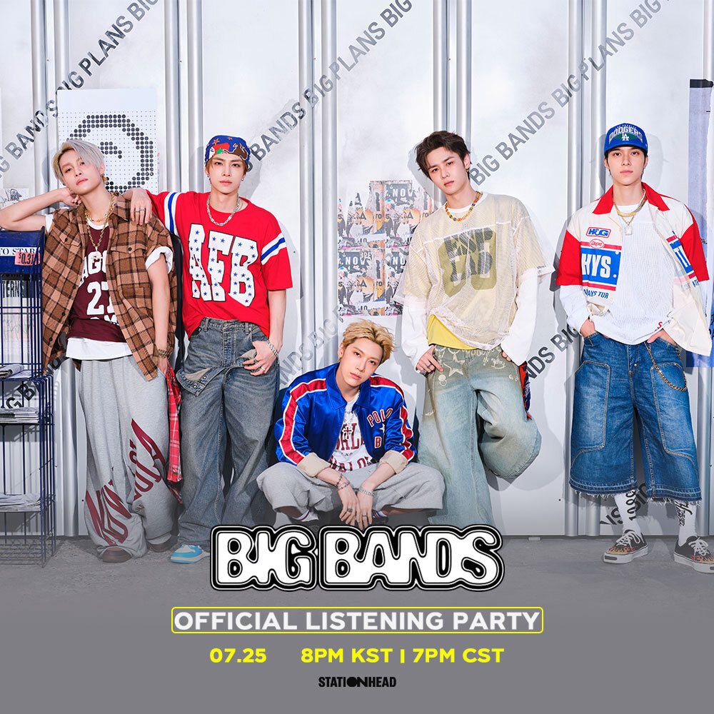 WayV_official's tweet image. Are you ready to keep it up with WayV? 💪
The last "BIG BANDS" Listening Party is happening now on @STATIONHEAD!
🔗stationhead.live/WayVofficial
#WayV #威神V #BIGBANDS
#WayV_BIGBANDS