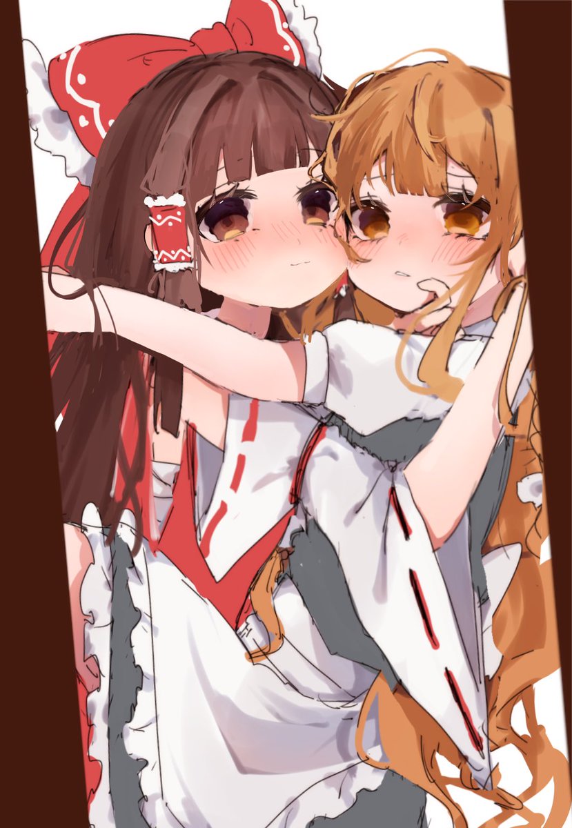 ORINANCHU's tweet image. レイマリ #東方Project