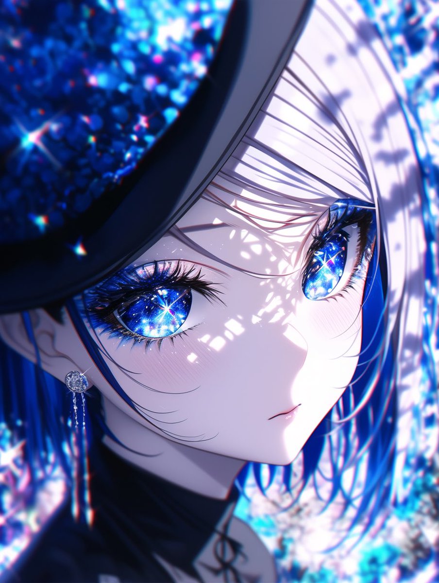 ACustomframing's tweet image. 改めまして私がAzu💎
Azu💎と #nijijourney 🌈が生み出す作品が
あなたの心を動かせるそんな瞬間に
出逢えると信じて🍀
#AIart #AIイラスト