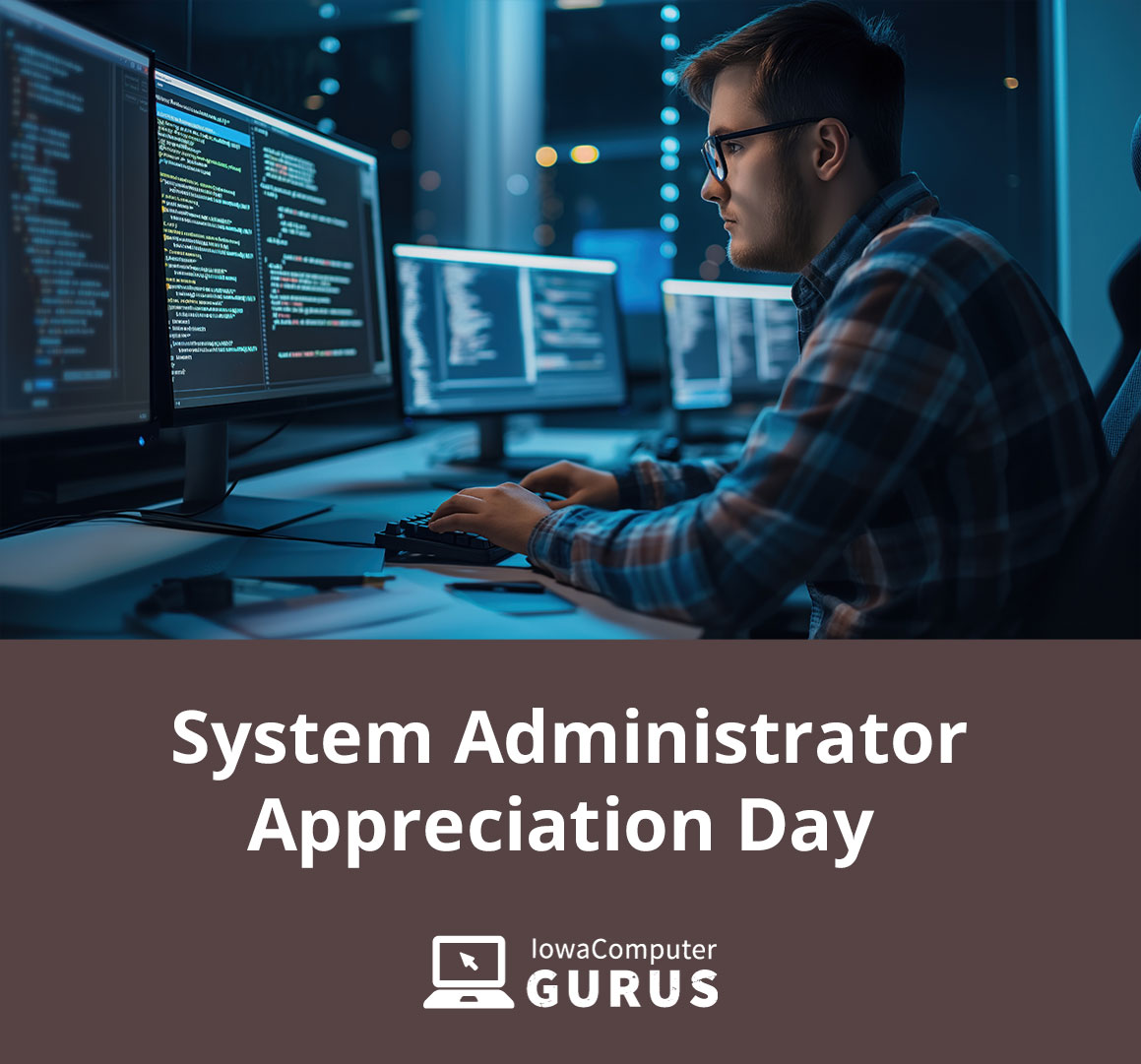 🎉 Huge shout out to all the IT pros working behind the scenes to keep our systems, servers, and networks running strong 💻 🛠️. You’re the unsung heroes of ICG – and we couldn’t do it without you! 🙌 👉 bit.ly/44fN8v.

#SysAdminDay #ITPros #TechHeroes