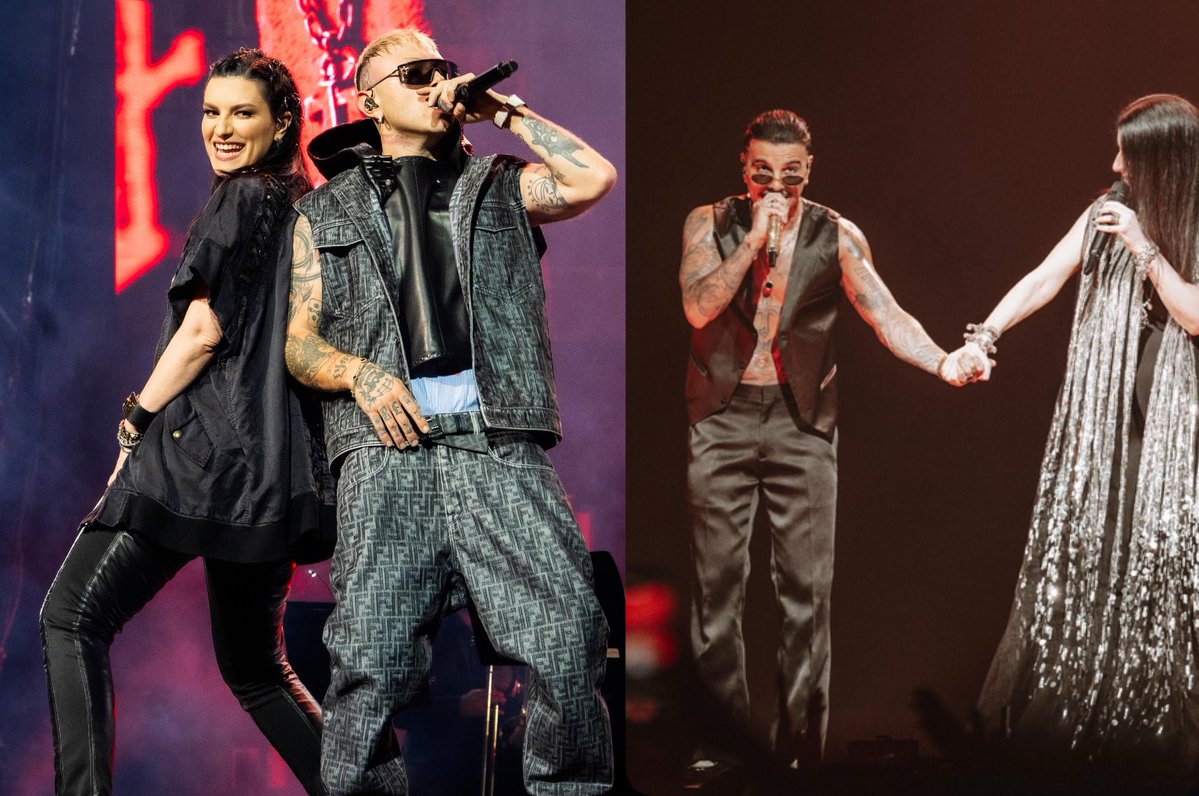 LauraPausini's tweet image. See, this job of mine is full of unexpected emotions, a bit like being on a roller coaster. There are constant emotional highs and lows, and the highs are unforgettable, especially because they come from artists and friends I respect and love.
Thanks, Alanis, Robbie, BadBunny,…