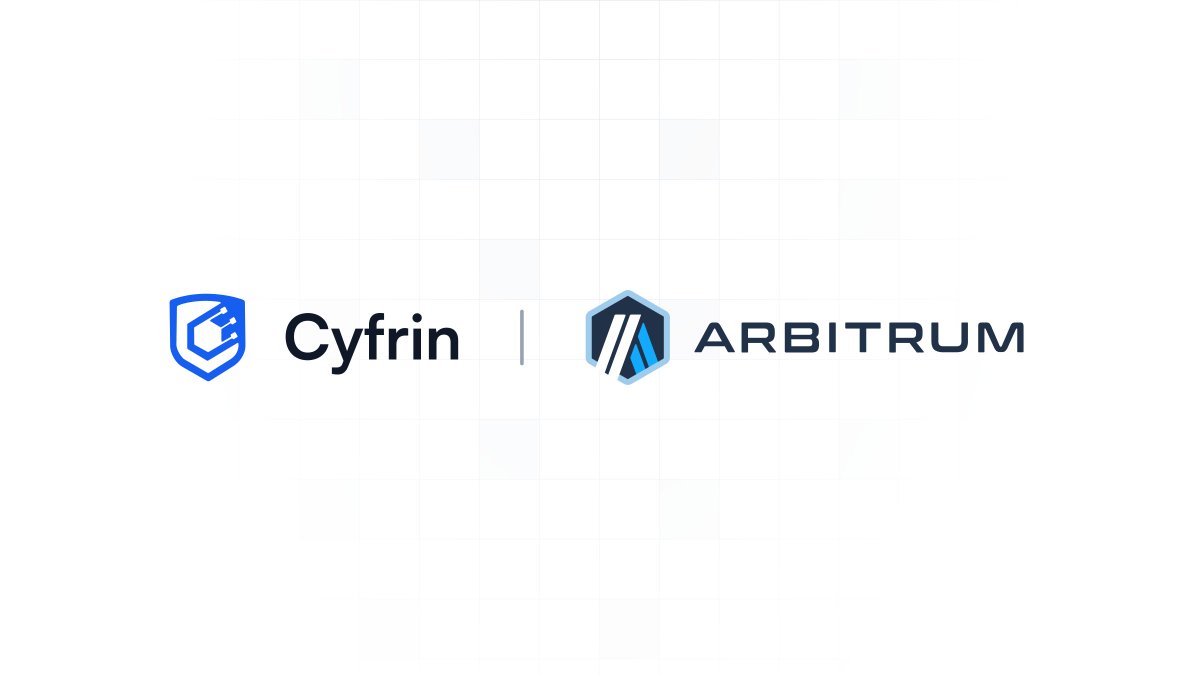 Cyfrin Audits (@cyfrinaudits) on Twitter photo Cyfrin is thrilled to be selected as a security partner for the @Arbitrum Audit Program.
We’re excited to support Arbitrum builders in strengthening their security and deliver amazing experiences for their users.
Thanks to <a href="/aboutlo/">LorΞnzo Sicilia</a> and the entire team!
👇 Cyfrin is thrilled to be selected as a security partner for the @Arbitrum Audit Program.
We’re excited to support Arbitrum builders in strengthening their security and deliver amazing experiences for their users.
Thanks to <a href="/aboutlo/">LorΞnzo Sicilia</a> and the entire team!
👇
