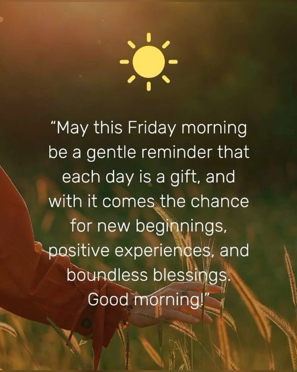 DiggerKPs139's tweet image. Good morning! I hope this day is your best day yet! It’s a day filled with possibilities and it’s up to us to make it great. Have a fabulous Friday! #AlmostTheWeekend #FridayMorning #Friday