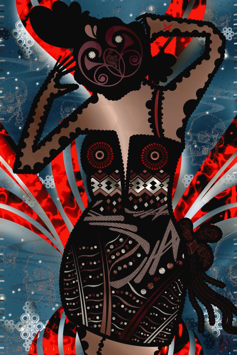 laraart110's tweet image. Gm 🪻
My entry for #SkurpyArtContest
#Digital
Nightmare Of Reality
What if reality is a nightmare?
Nightmares begin when life isn’t as imagined,
with dark days, closing walls, and encircling thoughts,
while death lingers.
1ed.
60 xtz
For more check below + link ⬇️
