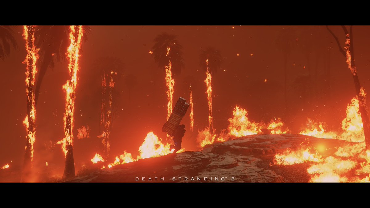 This was an awesome rescue mission of a Kangaroo it was crazy dodging dolphin meteors while trying to navigate through  forest burning in real time. #deathstranding2 #ps5 <a href="/HIDEO_KOJIMA_EN/">HIDEO_KOJIMA</a> <a href="/PlayStationCA/">PlayStation Canada</a> <a href="/PlayStation/">PlayStation</a>