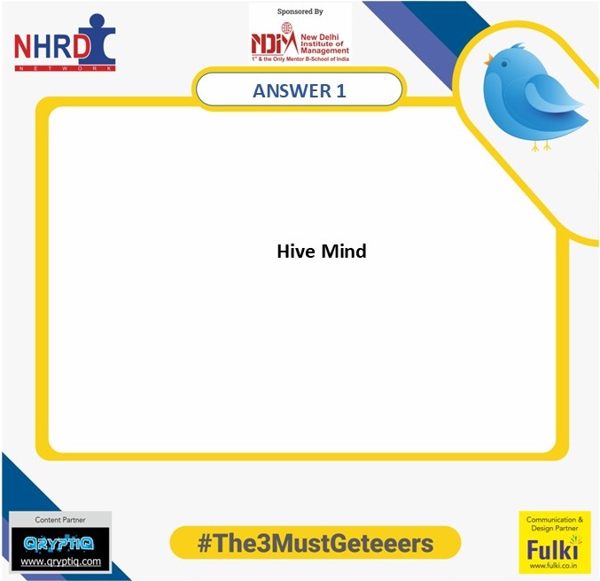 Time to reveal the ANSWERS! Answer 1 of today's quiz #The3MustGeteeers sponsored by <a href="/NDIMCampus/">NDIM</a>
&amp; partnered with <a href="/teamqryptiq/">QryptiQ</a> is here. 

Answer 2 is coming up shortly