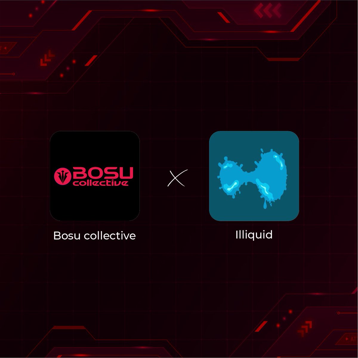 Bosu Collective x <a href="/Illiquid_nft/">ILLIQUID</a> 
 
Fluid. Flowing. Shared growth.
Stay close.