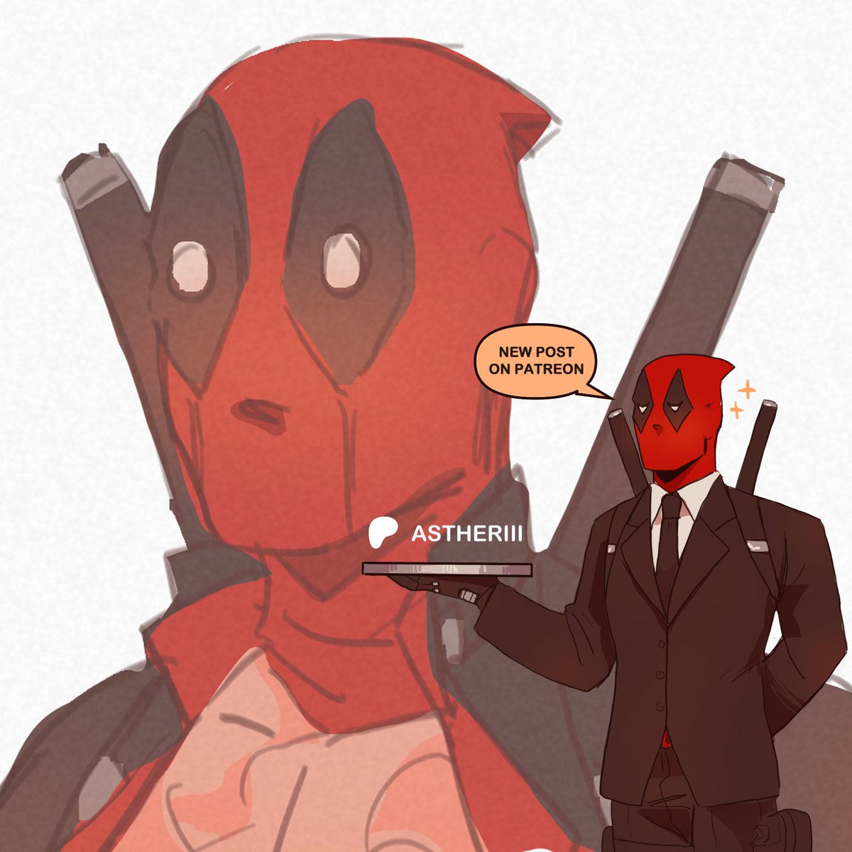 astheriii's tweet image. made new art over there 🤗