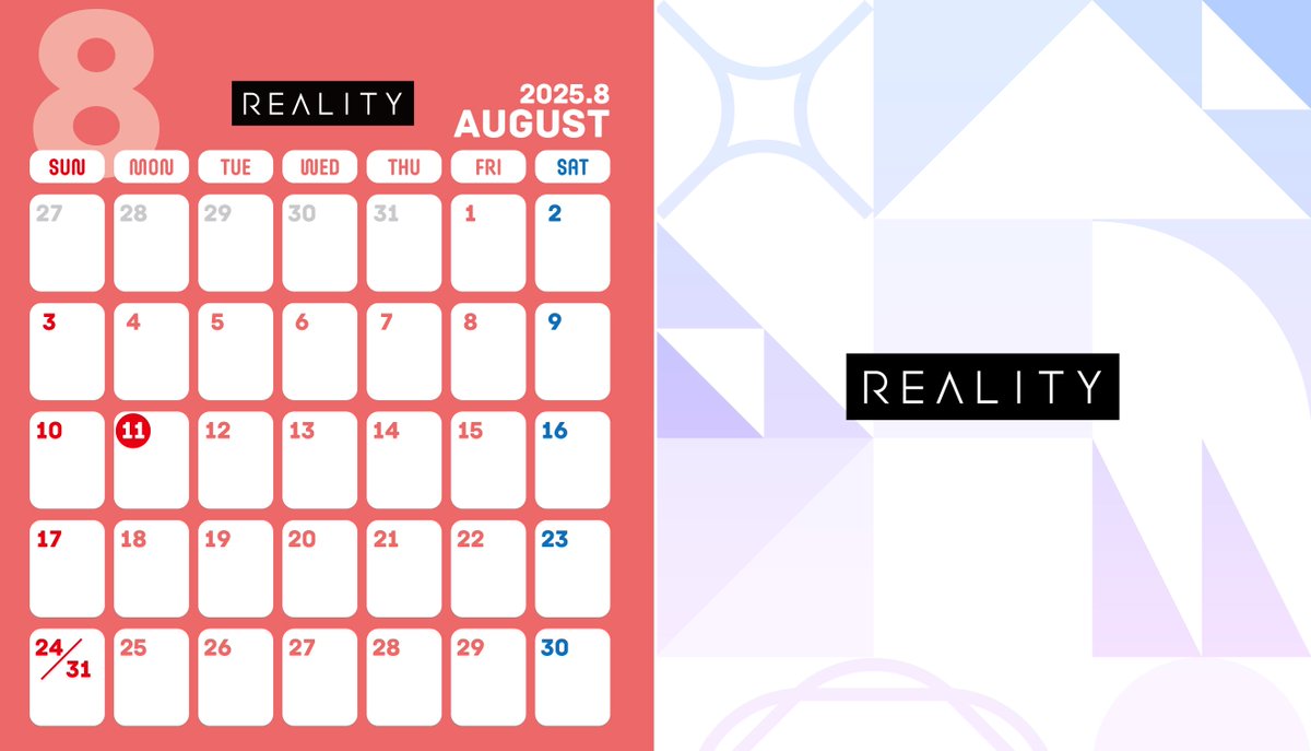 REALITY 公式 on X: 