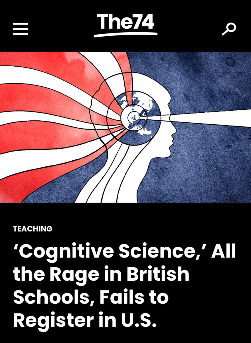 In England, cognitive science has transformed education since 2010, with policies and school reforms embracing research-backed teaching methods—significantly improving student outcomes such as halving the gender gap in reading. 

🚨 In contrast, *the U.S. lags behind*, with