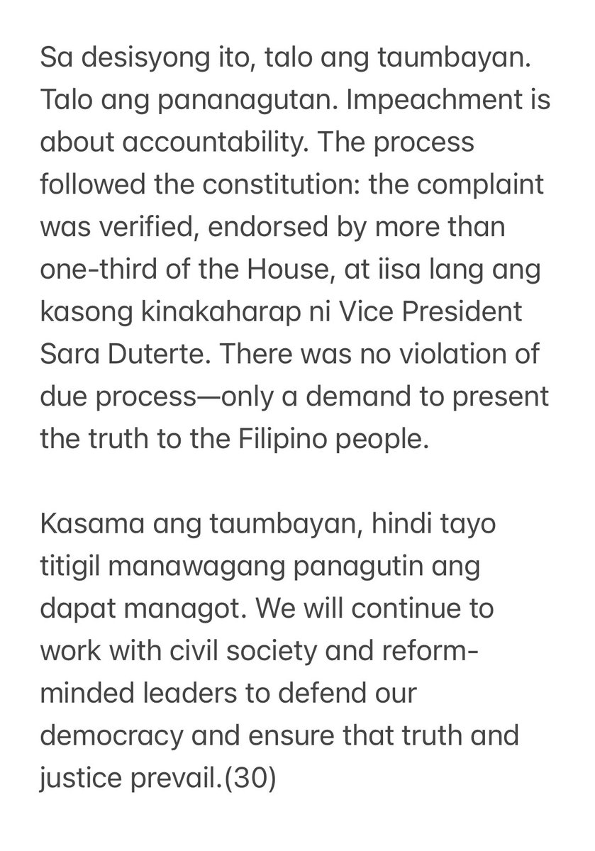 tinapperez's tweet image. Akbayan Rep Chel Diokno on SC ruling on impeachment: Talo ang taumbayan. Talo ang pananagutan. @gmanews @gmanewsbreaking