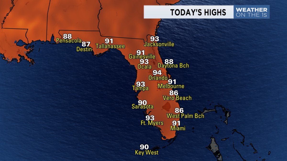 High pressure building over Central Florida will be responsible for a stretch of extremely hot temperatures as we wrap up the week and head into the weekend. 

Get the full forecast: specne.ws/P3nyjZ
