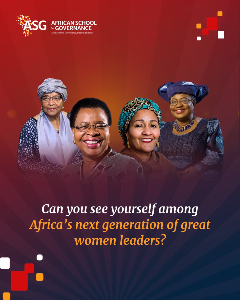 On this International Day of African and Afro-descendant Women, we celebrate those shaping Africa’s future through leadership.

With our MPA at the African School of Governance, we empower the next generation of female changemakers.

🎓 Be one of them. Apply now.