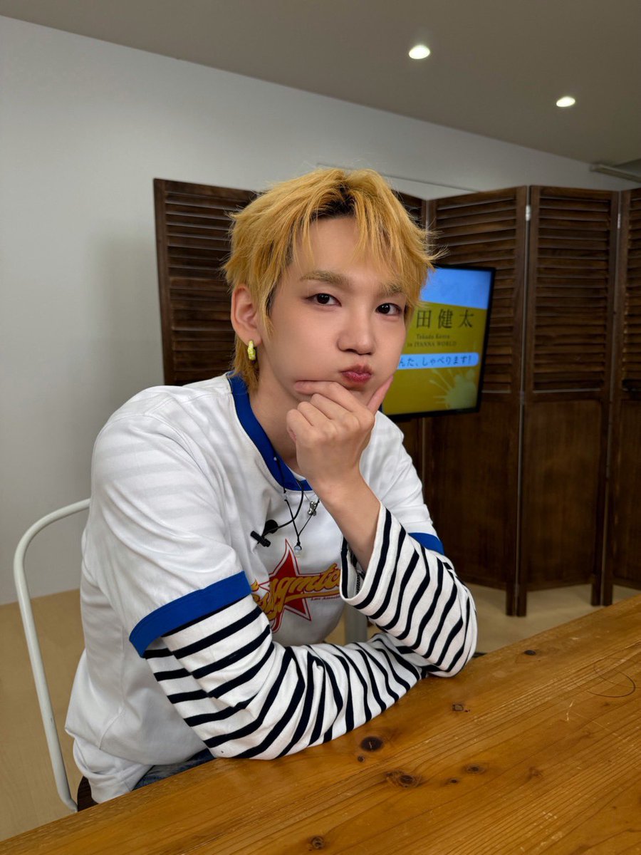 【📣収録配信】
髙田健太 in JYANNA WORLD「けんた、しゃべります！」#6
7月25日(金)21：00~

🔗 prime.jyanna.jp/live/takadaken…
※無料会員登録で視聴可能

今回のテーマは「夏の旅!!」
健太の行きたい場所も大公開します☀️

皆さんの夏旅エピソードもコメントで教えてください📝

#KENTA #髙田健太 #健太