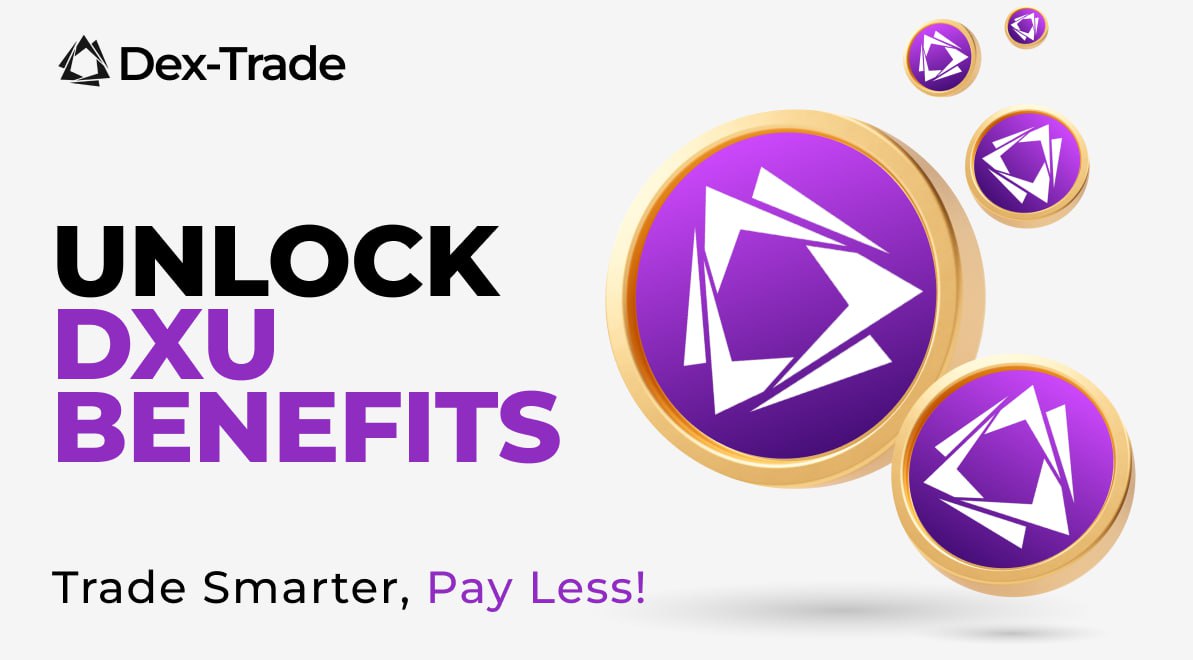 dextrade_'s tweet image. 🚀 Unlock Exclusive Benefits with DXU! 🚀
DXU is the ultimate utility token designed to enhance your trading experience on Dex-Trade! 💎
✅ Lower trading fees
✅ Access exclusive platform features
✅ Maximize your profits with DXU perks
Don’t miss out on the advantages—buy DXU…