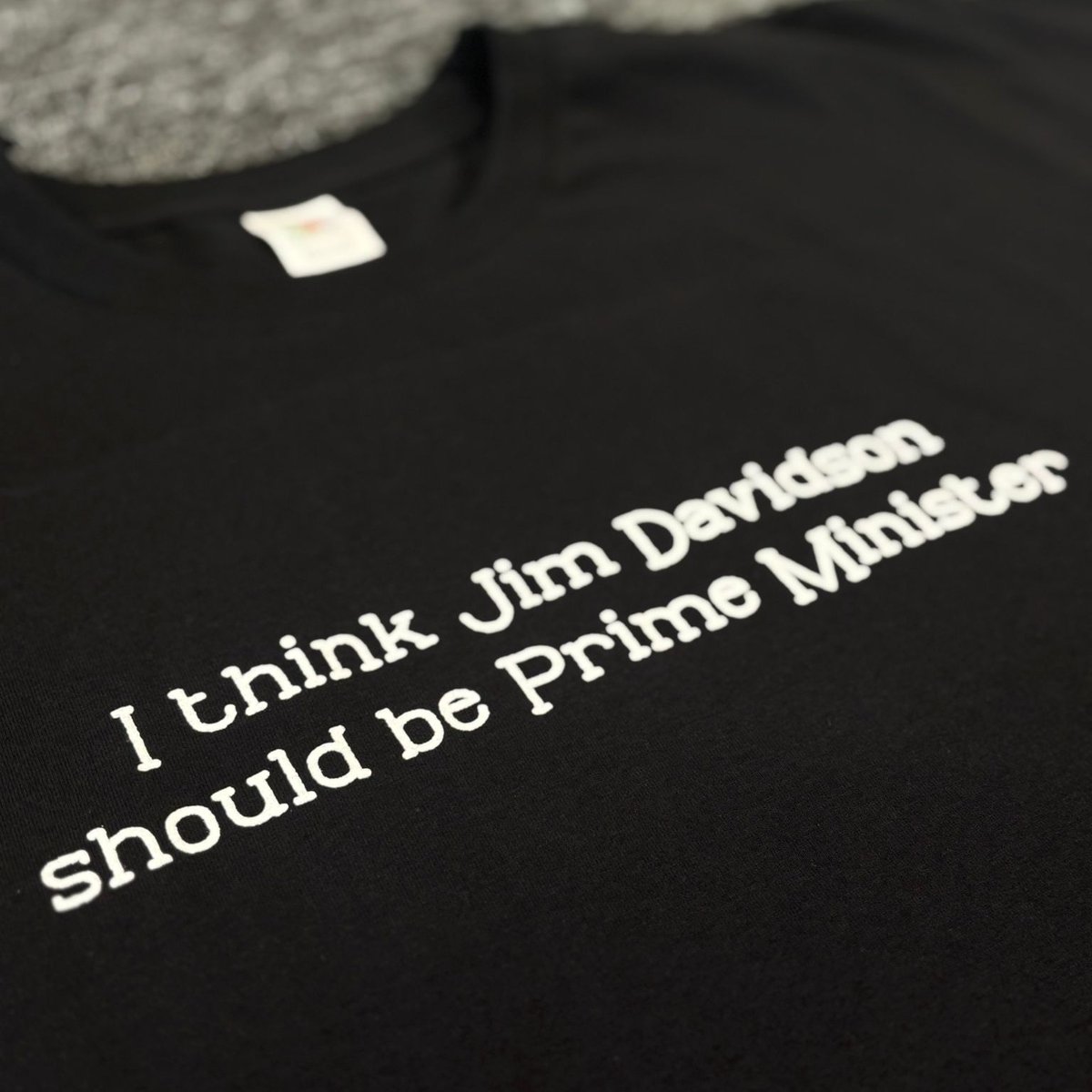 JimDOfficial's tweet image. Jim Davidson for Prime Minister, who says no?
Get your Jim Davidson for Prime Minister T-Shirt along with others NOW over at ustreme.news/shop.