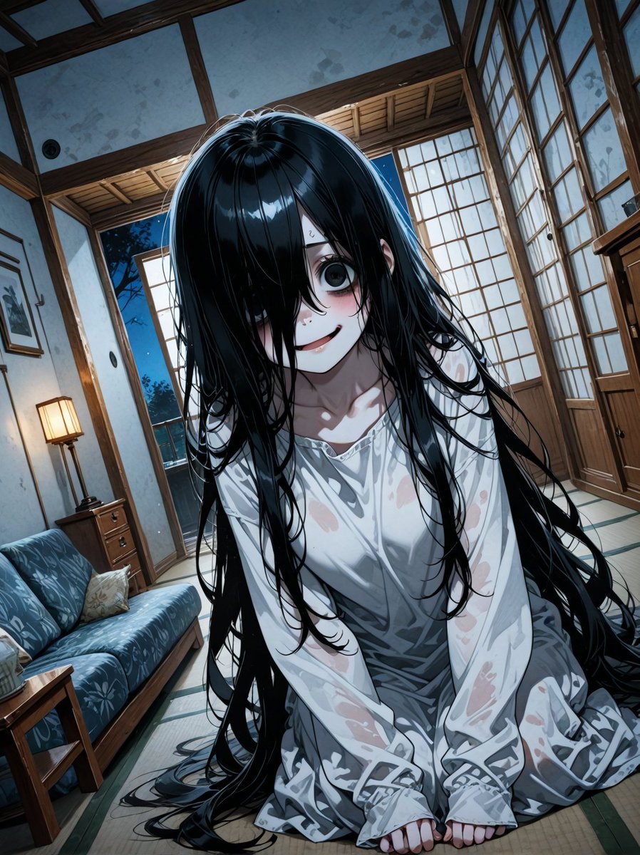 貞子
#AIart #AIイラスト︎