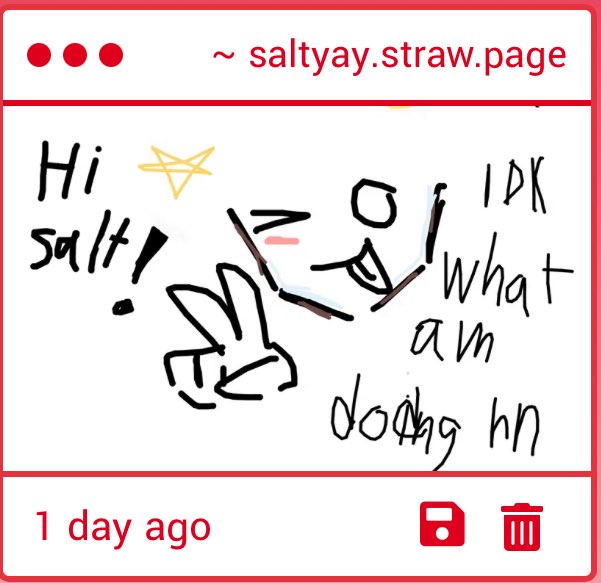 saltfs_backup's tweet image. HELLO ! 😁😁