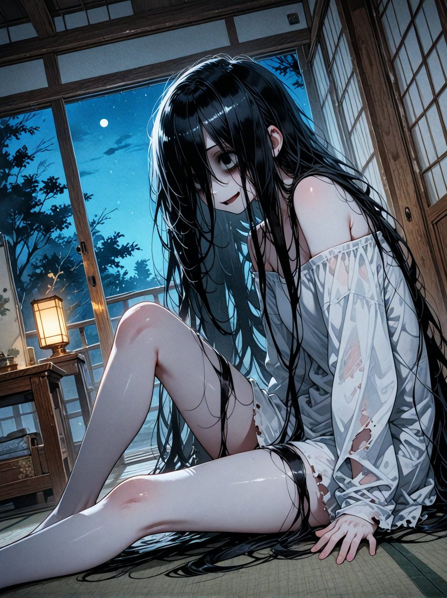 貞子
#AIart #AIイラスト︎