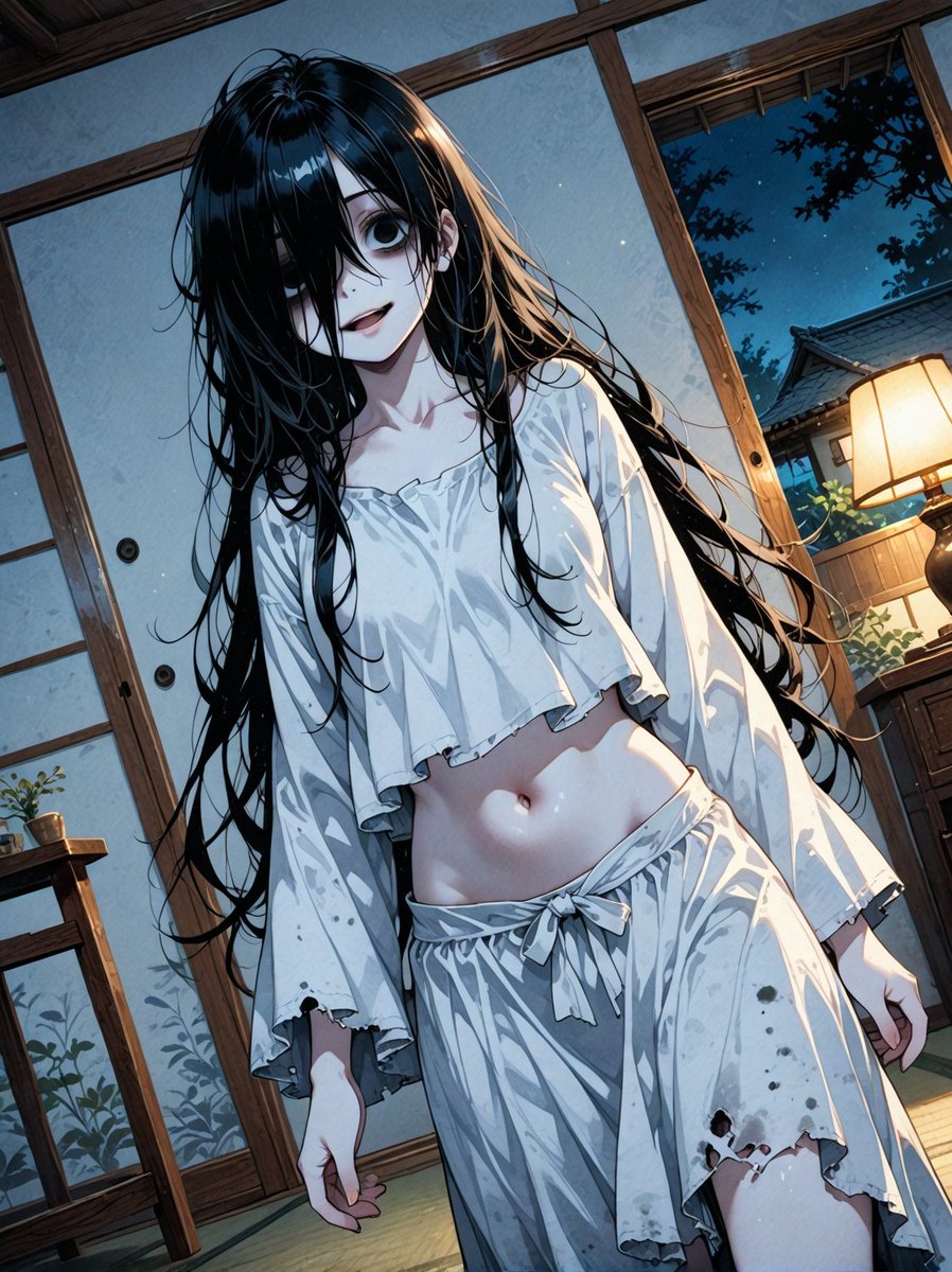 貞子
#AIart #AIイラスト︎