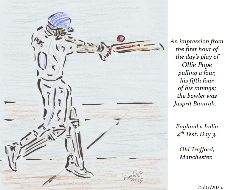 DrDanDiaper's tweet image. Ollie Pope pulling a 4 #sketch #ENGvIND #ENGvsIND #ENGvINDTest @abdulhayemehta @NorthStandGang @ilegally_indian @AnnieChave @palfreyman1414 @Edgaralanpoe48 @andydurrant75 @cbar2323 @kinobe911 @mattbob84 @WG_RumblePants #brush &amp;amp; #pencil #drawing #Pencildrawing #drawingart #art