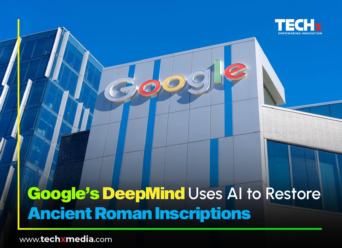 TECHxMediaUAE's tweet image. ✅ DeepMind launches Aeneas, an AI that restores and deciphers ancient Roman Latin inscriptions.
✅ Trained on 200K+ inscriptions, it dates texts within 13 years & identifies their origins.
✅ Accurately suggests missing words and links related inscriptions across the empire.…