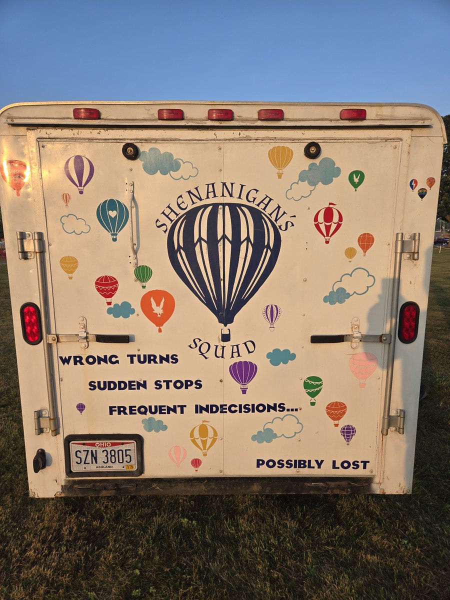 HankF330ToGo's tweet image. It is only fitting that the balloon that 330ToGO is assigned to this morning is named Shenanigans. HOF Balloon Classic.