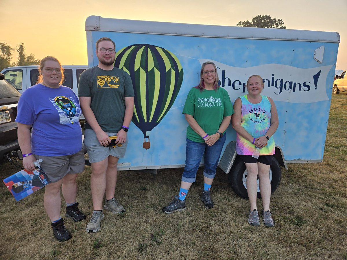 HankF330ToGo's tweet image. It is only fitting that the balloon that 330ToGO is assigned to this morning is named Shenanigans. HOF Balloon Classic.