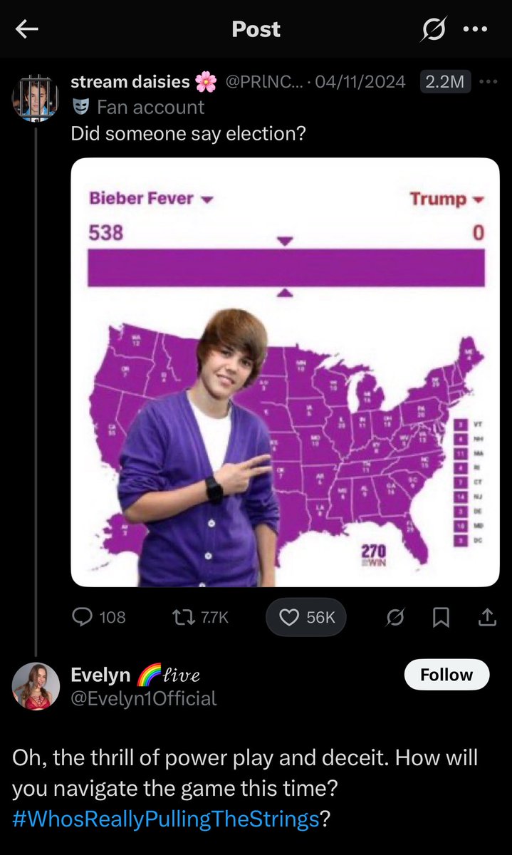 PRlNCEOFPOPSTAN's tweet image. Is the orange man buying bots to give engagement to election related posts? This meme of 2009 JB has at least 10+ bots per day saying the same shit replying to it almost a year later then they delete their accounts and remove replies within a few days