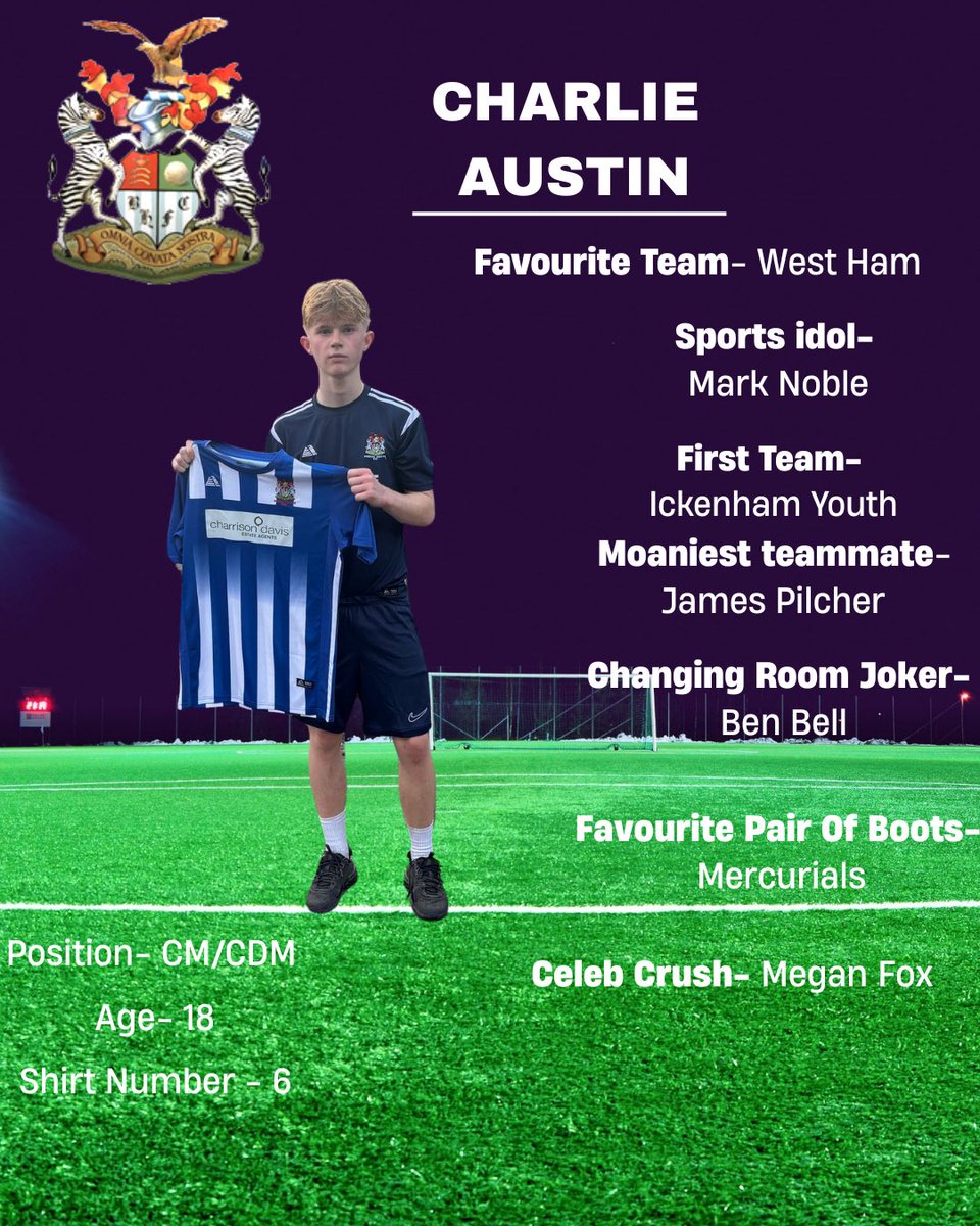 BrookHouseFC's tweet image. Meet our young cm Charlie Austin