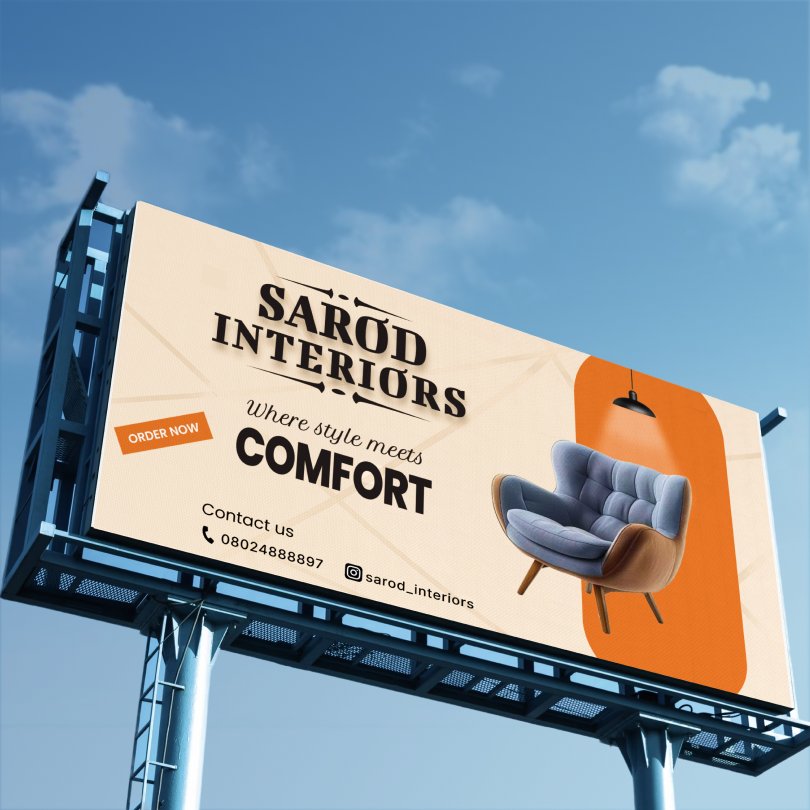 m_o_designhub's tweet image. Wrapped up this billboard design for Sarod Interiors, crafted to stand tall and speak volumes.

📩 DM for your custom billboard or outdoor design.

#BillboardDesign #InteriorBranding #OutdoorAds #inspiration #DesignInspiration #GraphicDesign #DesignNigeria #CreativeDesigner