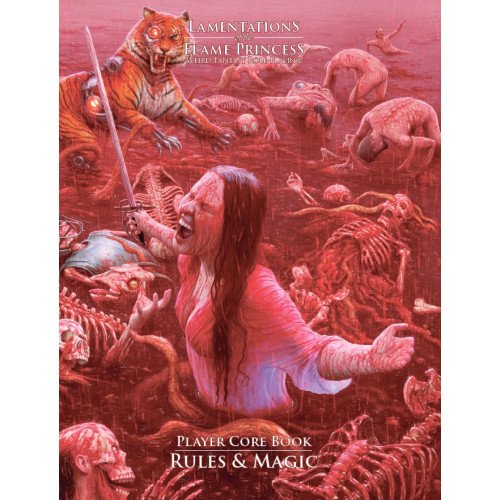 Samwise7RPG's tweet image. I just bought myself a copy of the alternate cover art for #LotFP and a few other adventures to add to my collection (Green Messiah and Heart of a Saint). I wish my budget allowed me to pick up more stuff. My GMing style has always been a mix of fantasy, horror, and weirdness.