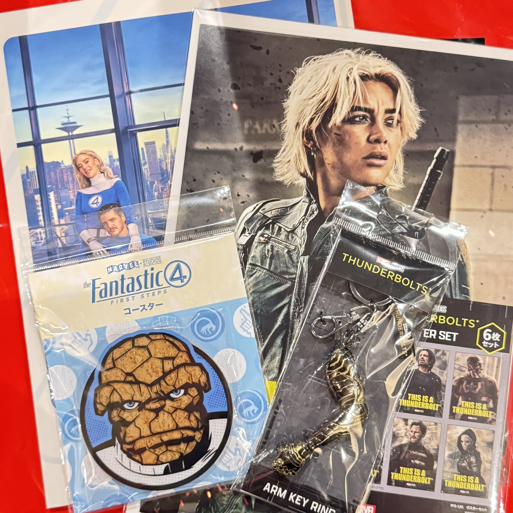 サンダーボルツ ＆youマスコット　まとめ売り 全4種【『サンダーボルツ*』＆youマスコット】Thunderbolts