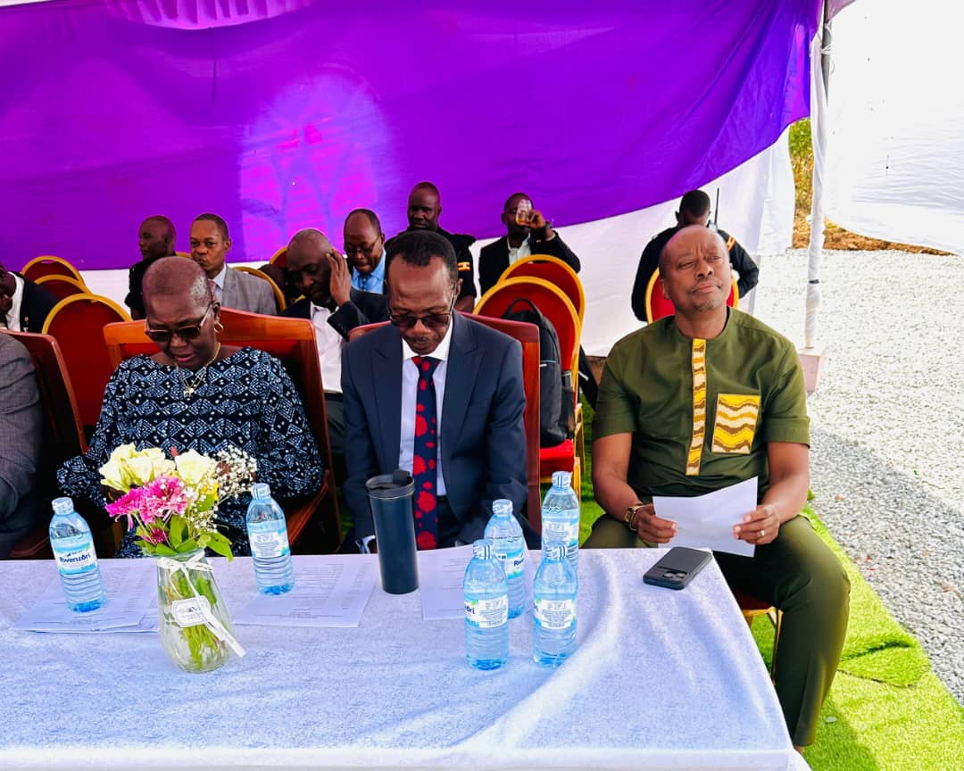 RegionMk's tweet image. Mbarara City North MP, Hon. Dr. Amb. @Mwesigwa_R attends the Groundbreaking Ceremony for the Regional Court of Appeal - Western Uganda, a significant milestone for the region's judicial infrastructure. The ceremony is taking place at the division offices in Kakiika.