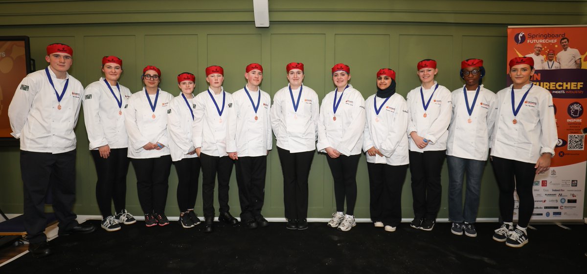 SBFutureChef's tweet image. #Throwback to the #SpringboardFutureChef National Final 2025! ๐ฅ
Incredible dishes & unforgettable talent made this year unforgettable.
๐Big shoutout to all our young chefs!
โจ Ready for 2026? Your culinary journey starts soon.
#CulinaryCareers #FutureChefCompetition2026