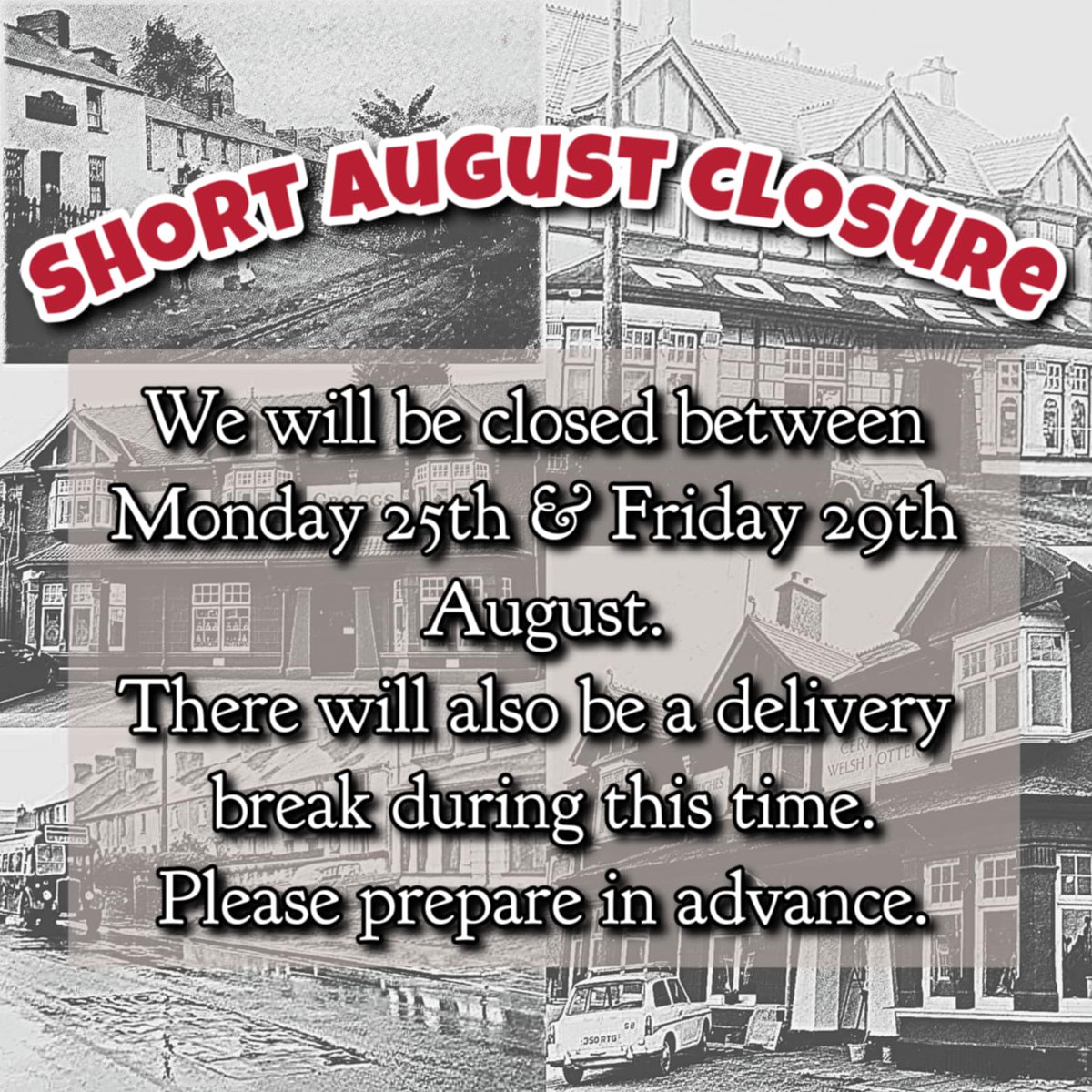 One month to go until our August closure!
▪️Shop is shut 🛍️🙅‍♀️
▪️No parcels will be leaving during this time 📦⛔️
Please prepare in advance if anything is needed during this time.
groggs.co.uk