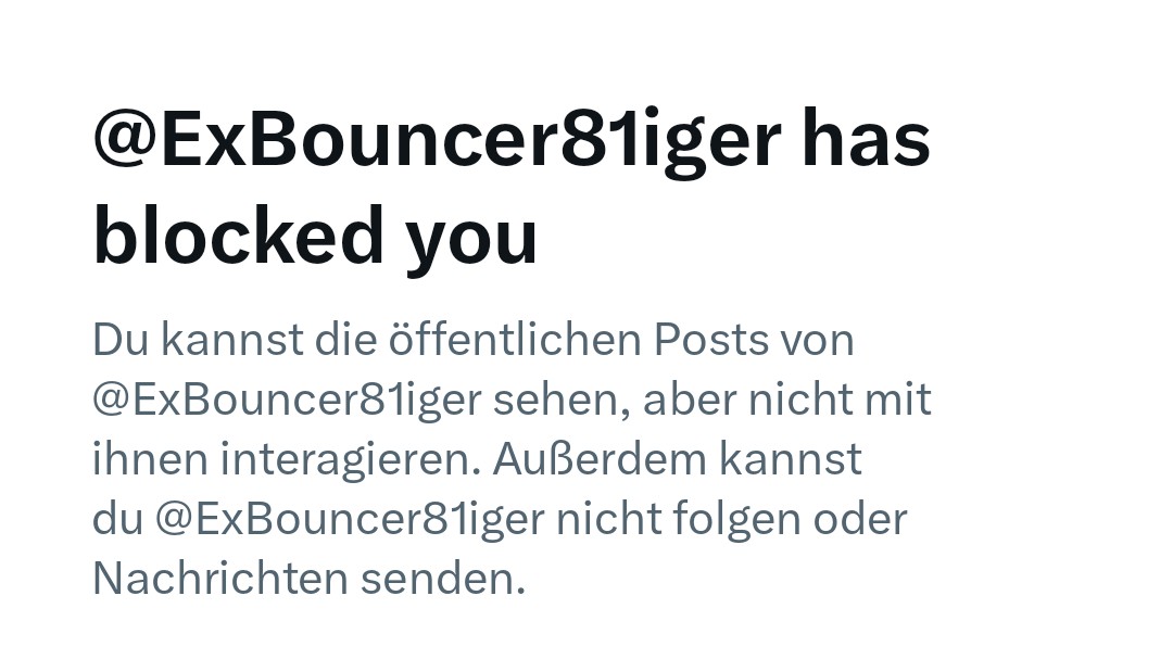 Suellentrinkt's tweet image. Kleine Männer im Internet immer so
@ExBouncer81iger