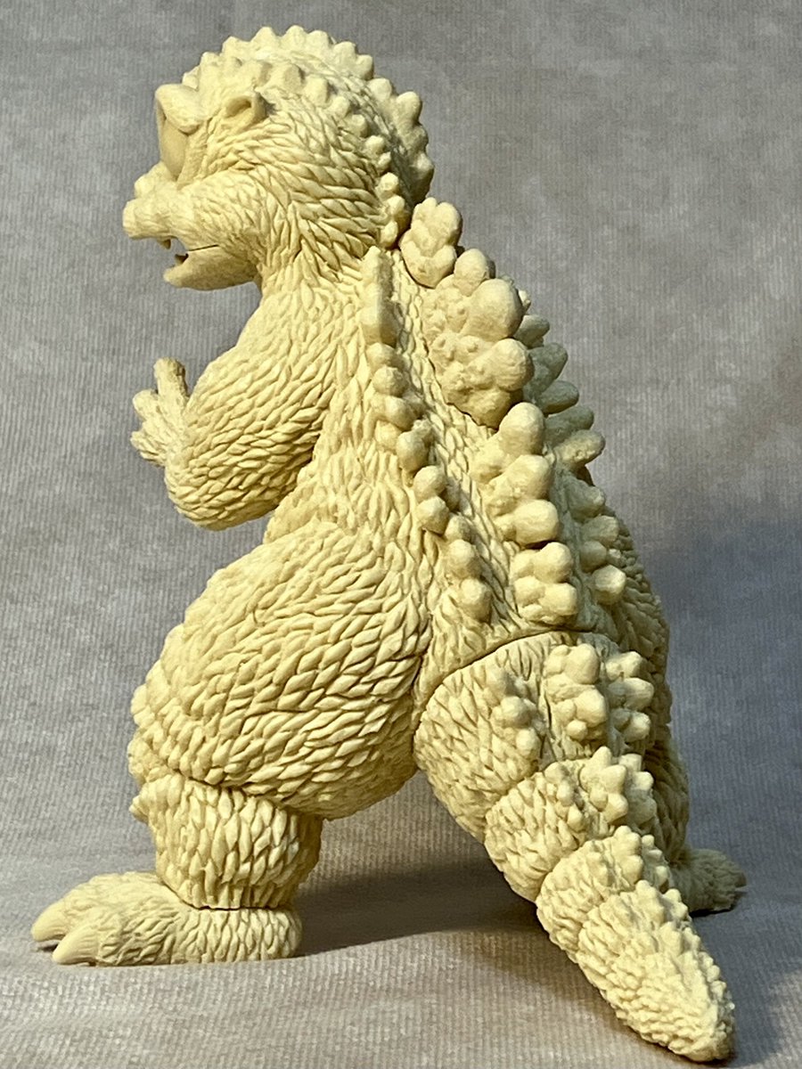 yochan8991's tweet image. WF2025夏 新作情報📝
ディーラー名「四畳半工房」
卓番 3-35-10
〈商品名〉リトルゴジラ (新作)
〈価格〉13,000円
〈高さ〉約15cm
〈複製〉RCベルグ
