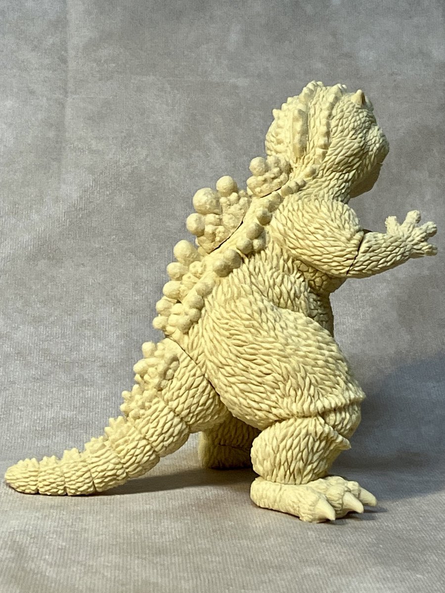 yochan8991's tweet image. WF2025夏 新作情報📝
ディーラー名「四畳半工房」
卓番 3-35-10
〈商品名〉リトルゴジラ (新作)
〈価格〉13,000円
〈高さ〉約15cm
〈複製〉RCベルグ
