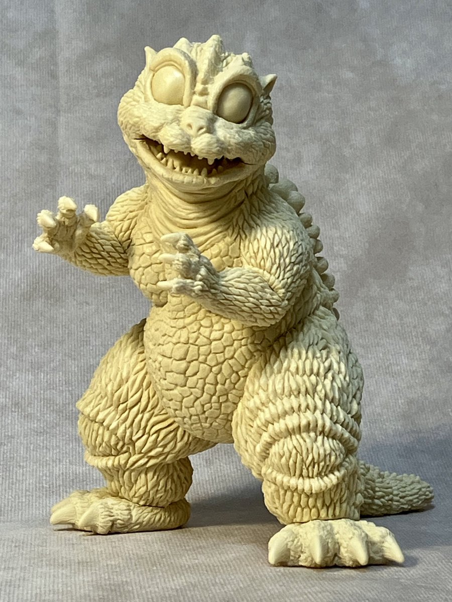 yochan8991's tweet image. WF2025夏 新作情報📝
ディーラー名「四畳半工房」
卓番 3-35-10
〈商品名〉リトルゴジラ (新作)
〈価格〉13,000円
〈高さ〉約15cm
〈複製〉RCベルグ