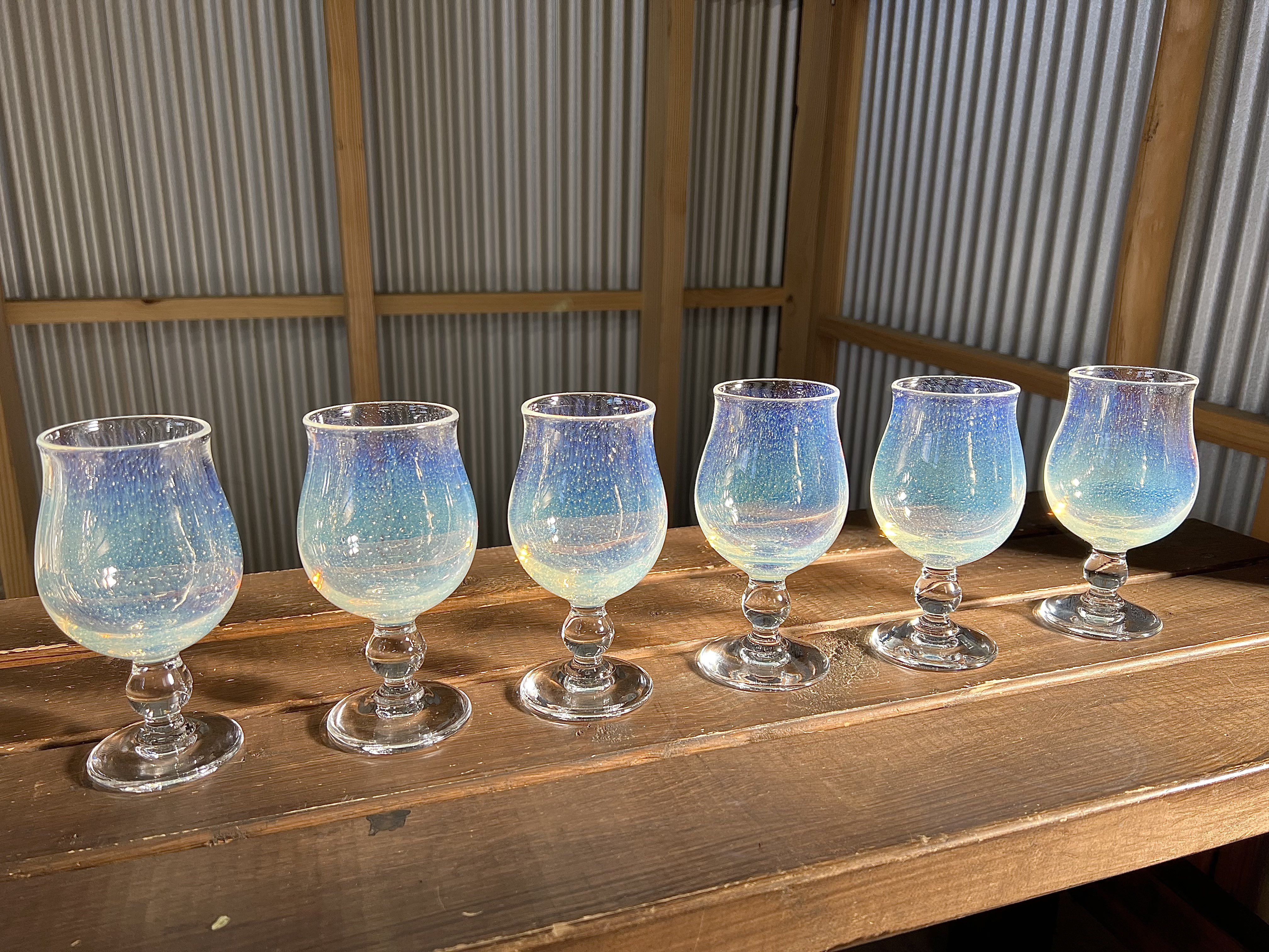 ありんこぐらす 月のグラス ワイングラス ガラス 硝子 月のワイングラス 1点 | ありんこぐらす
