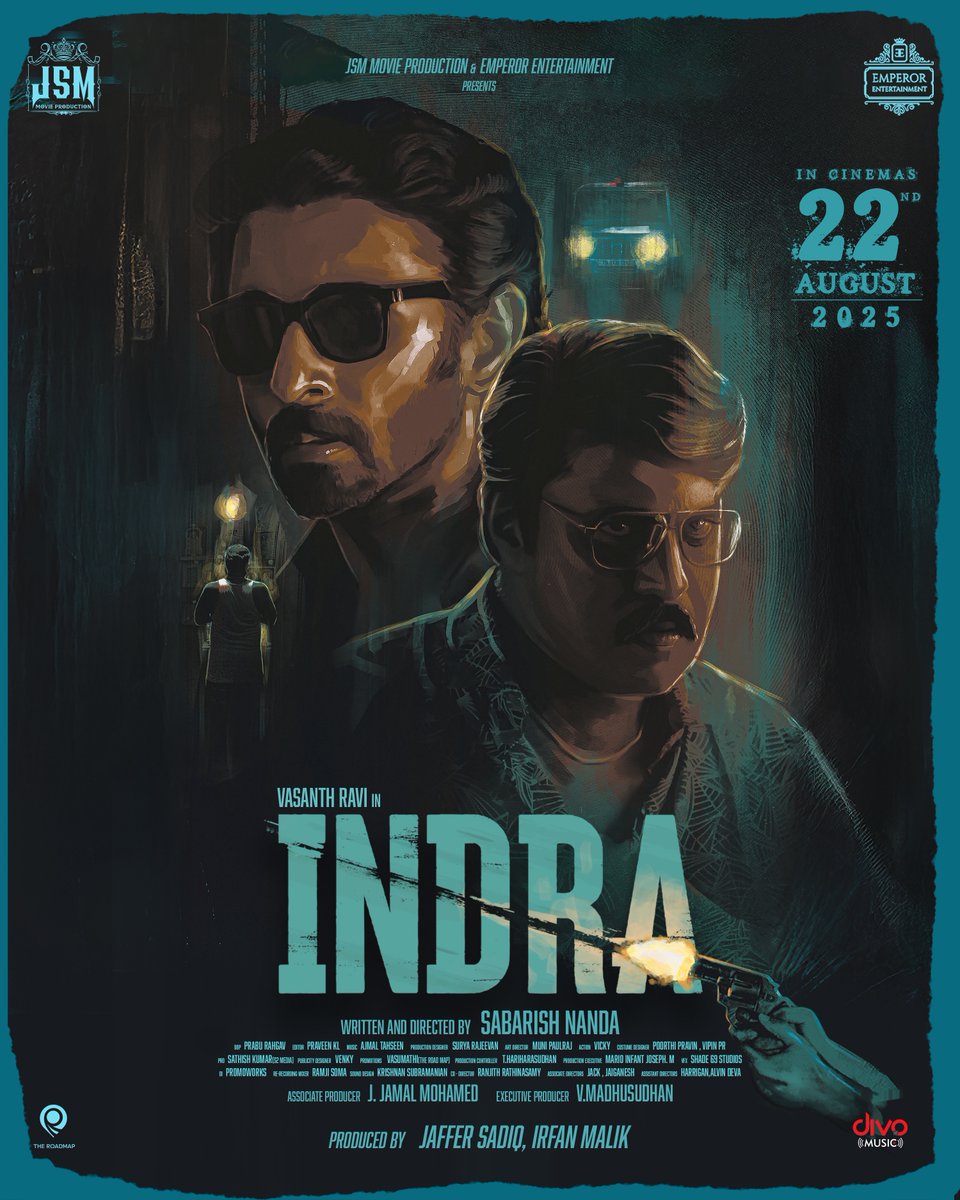 JSMMovieProdn's tweet image. #INDRA in cinemas from August 22 🔥
Get ready to witness!
@jsmmovieprodn @EntEmperor @iamvasanthravi @suneeltollywood @Mehreenpirzada #AnikhaSurendaran @kayoas13 @rajNKPK @sabarish_nanda @Ajmal__Tahseen @arjaffersadiq @EmperorIrfan @PrabuRhagav @Cinemainmygenes…